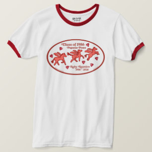 Pegasus Posse Ruby Reunion Ringer T-Shirt