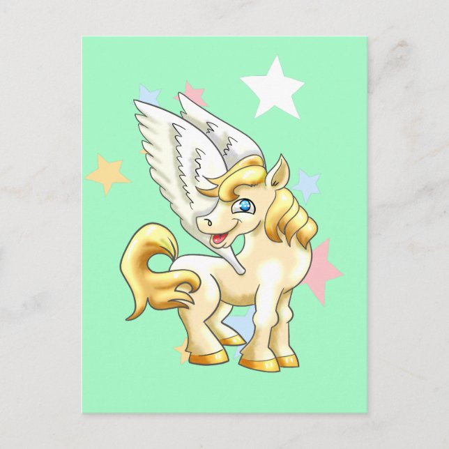Pegasus Postcard (Front)