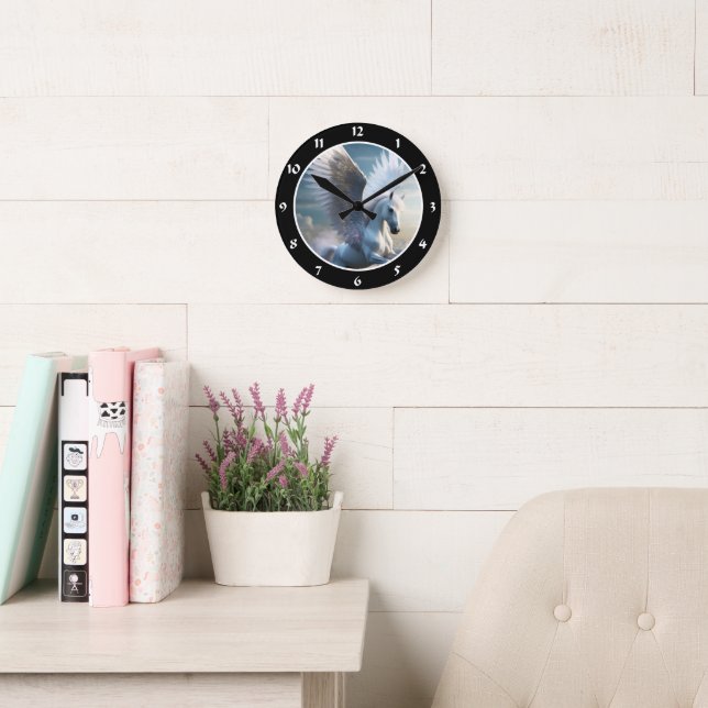 Pegasus Round Clock (Reading Room)