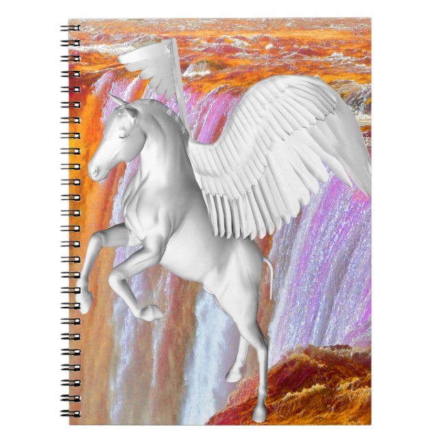 Pegasus Spiral Notebook (Front)