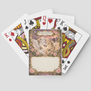 Pegasus Wedding Guest Book Signing Deck Playing Cards