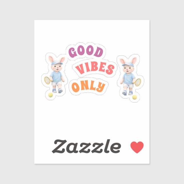 Pegatina Ovalada Cute Bunny School Name Label (Sheet)