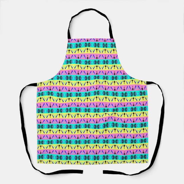 Peggy Ann Easter Women's Apron - Spring Pink Apron (Front)