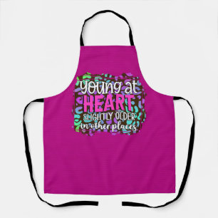 Peggy Ann Pink Young and Old Kitchen Apron