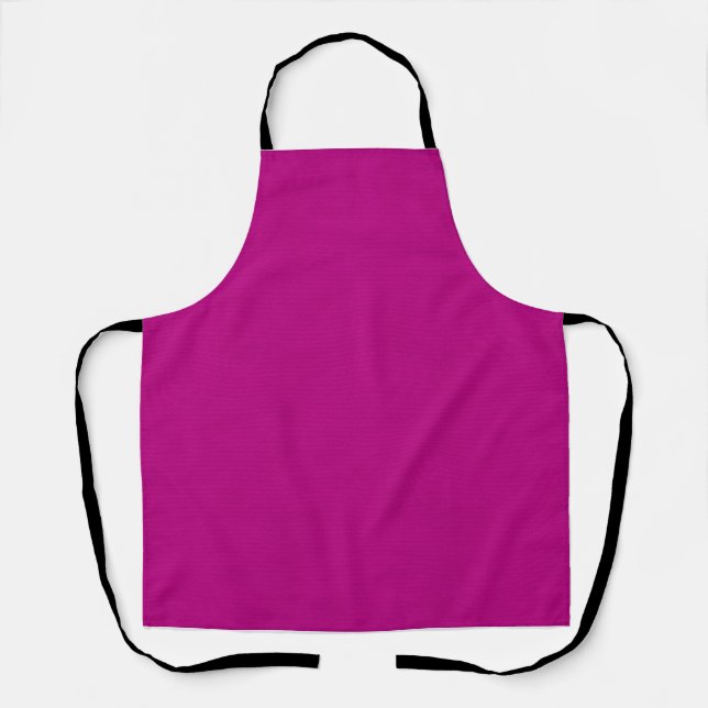 Peggy Ann Purple Kitchen Apron (Front)