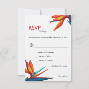 Peggy RSVP 3.5x5 Linen Card