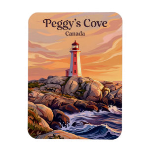 Peggy's Cove Canada Magnet