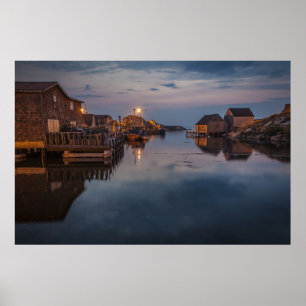Peggy's Cove Harbour Poster