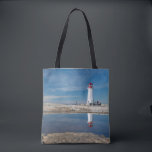 Peggy'S Cove Lighthouse | Canada Tote Bag<br><div class="desc">Peggy's Cove Lighthouse reflection</div>
