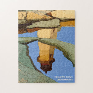 PEGGY'S COVE LIGHTHOUSE JIGSAW PUZZLE