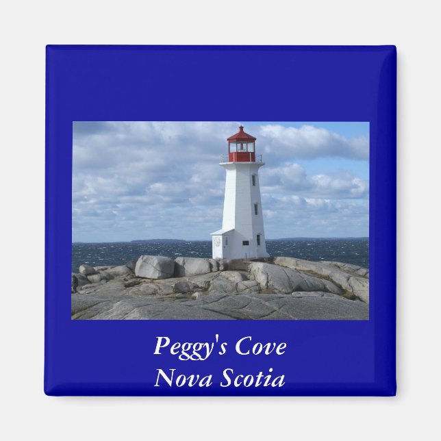 Peggy's Cove Lighthouse Magnet (Front)