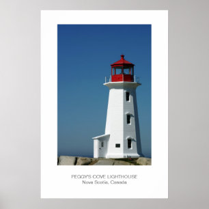 Peggy's Cove Lighthouse, Nova Scotia Poster