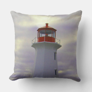 Peggy's Cove Lighthouse pillow Nova Scotia 