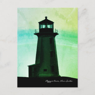 Peggy's Cove Lighthouse Route Nova Scotia Postcard