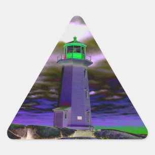 Peggy's Cove Lighthouse Route Nova Scotia Sticker