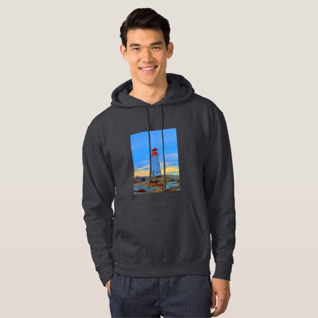 Peggy's cove lighthouse shirt lighthouse route (Front Full)