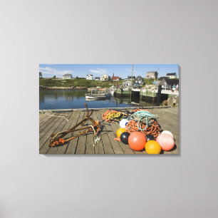 Peggy's Cove, Nova Scotia, Canada 2 Canvas Print