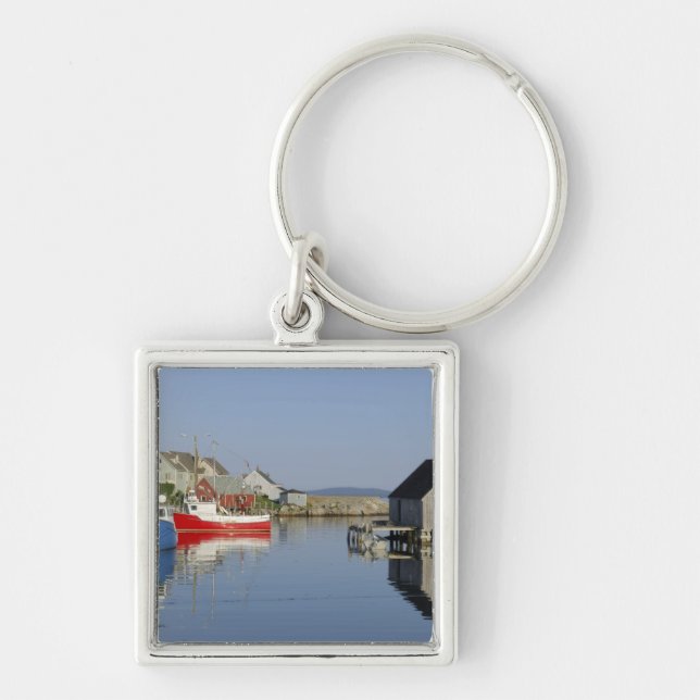 Peggy's Cove, Nova Scotia, Canada Key Ring (Front)