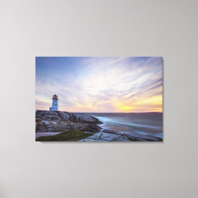 Peggy'S Cove | Nova Scotia Canvas Print (Front)