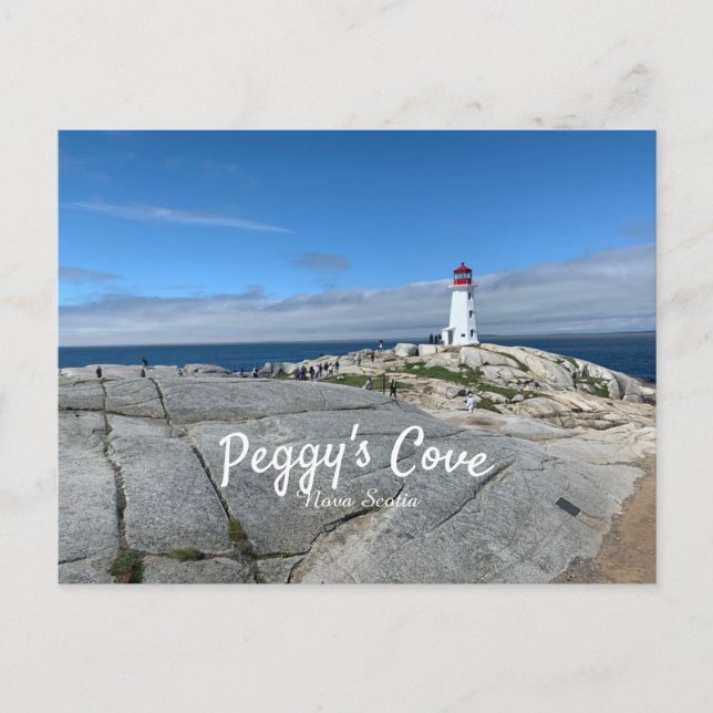 Peggys Cove Nova Scotia Postcard (Front)