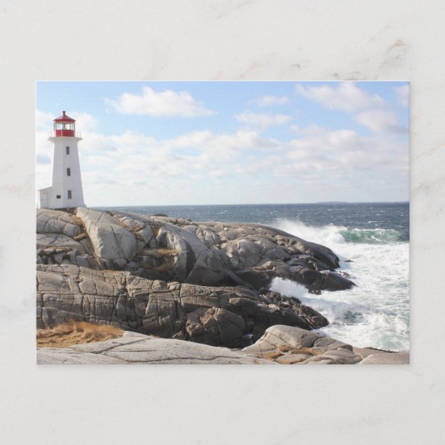 Peggy's Cove, Nova Scotia Postcard (Front)