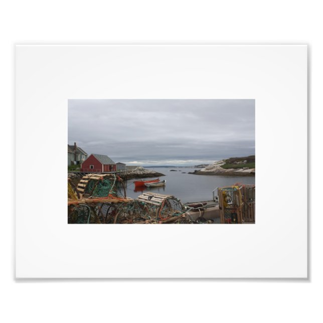 Peggy's Cove Photo Print (Front)