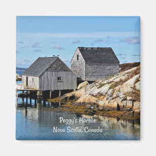 Peggy's Harbor, Nova Scotia, Canada Magnet