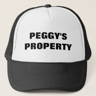 PEGGY'S PROPERTY TRUCKER HAT