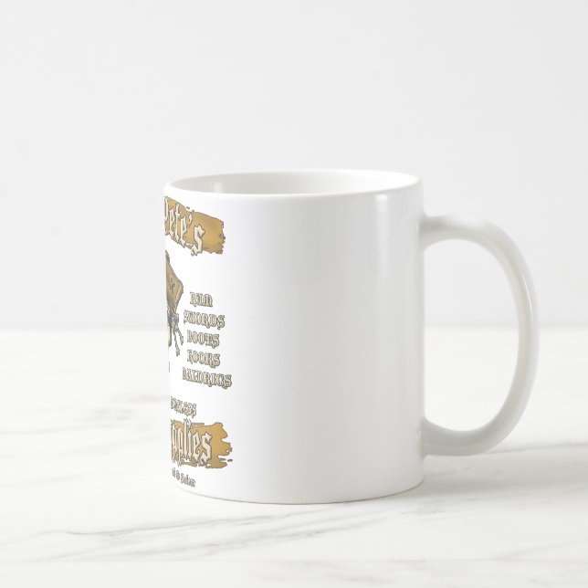 Pegleg Pete's Pirate Supplies Coffee Mug (Right)