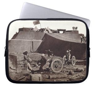 Pehlang Fort, 1860 (albumen silver print) Laptop Sleeve