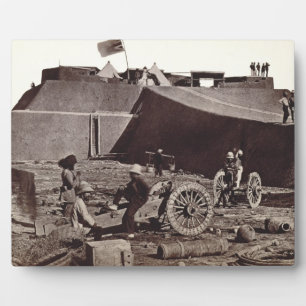 Pehlang Fort, 1860 (albumen silver print) Plaque