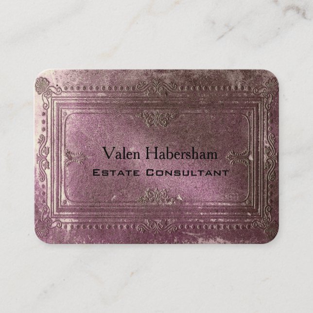 Peiffer  Cleve Round Distinction Business Card (Front)