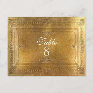 Peiffer Formal Table Number Card