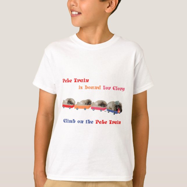 Peke Train - Bound for Glory T-Shirt (Front)