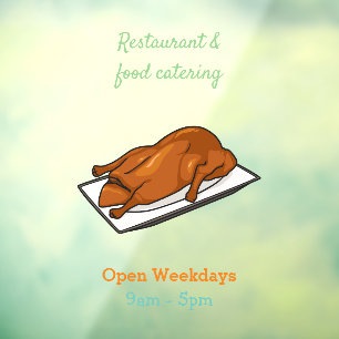 Peking duck cartoon illustration