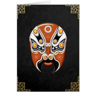 Peking Opera Face-paint Masks - Hou Yi