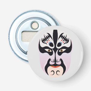 Peking opera makeup Zhang Fei Bottle Opener