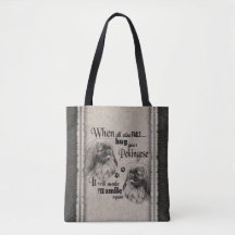 Pekingese art when everything fails quote