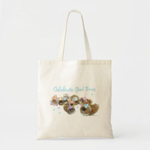 Pekingese Celebration Group Tote Bag