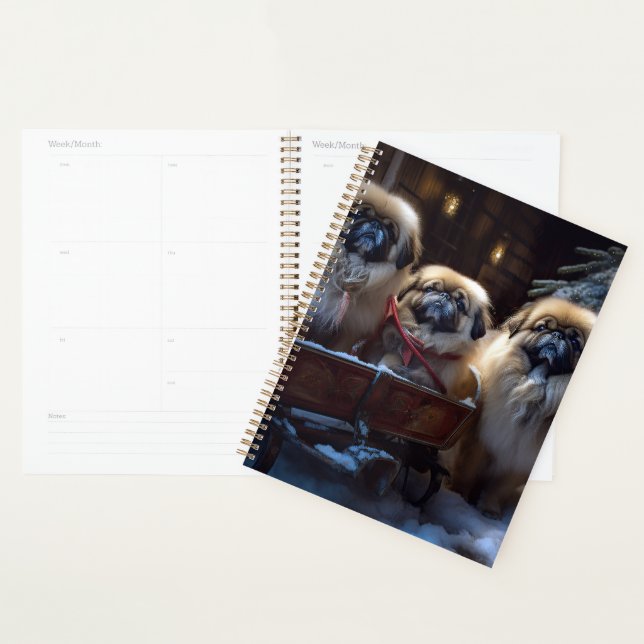 Pekingese Christmas Festive Season Planner (Display)