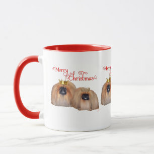 Pekingese Christmas Mug