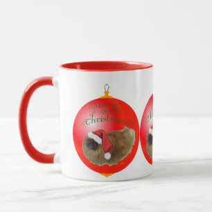 Pekingese Christmas Ornament Mug