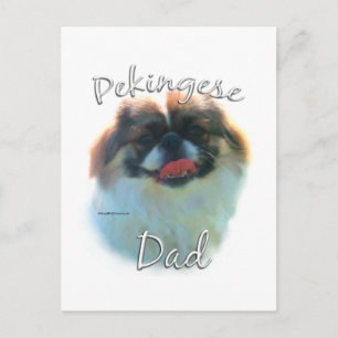 Pekingese Dad 2 Postcard
