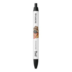 Pekingese Dad Black Ink Pen