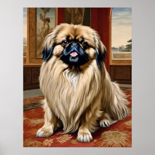 Pekingese - Dog Art Print