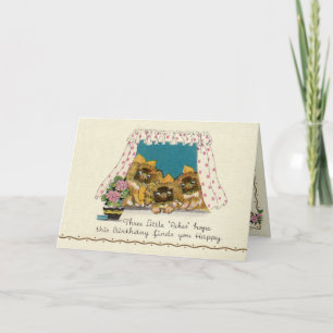 Pekingese Dog Birthday Card