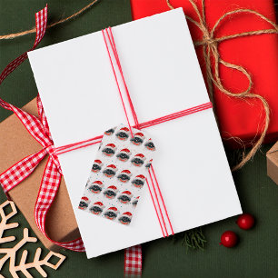 Pekingese Dog Breed Christmas Stars Gift Tags