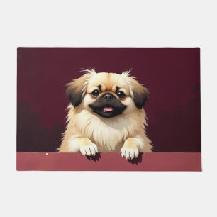 Pekingese Dog Doormat Art
