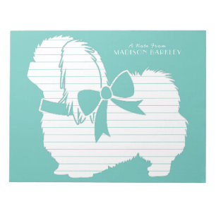 Pekingese Dog Puppy Notepad