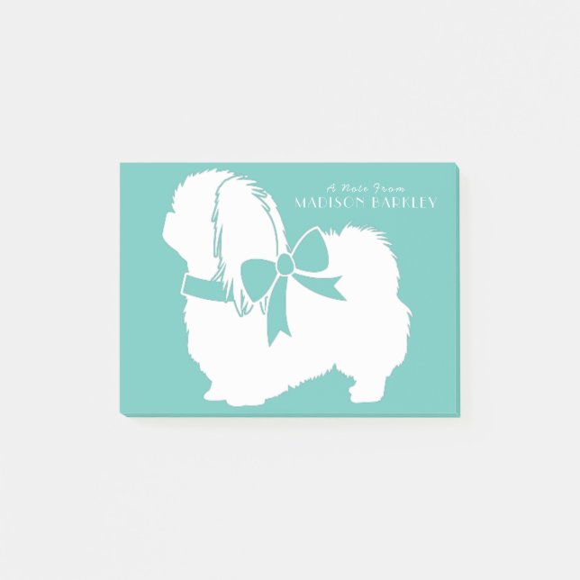 Pekingese Dog Puppy Post-it Notes (Front)